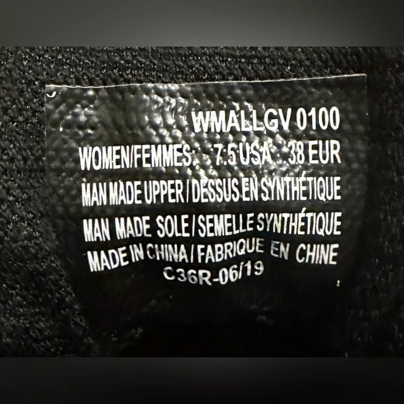 LUGZ black/gray/blue memory foam duck boots. Size 7.5. NWOT! - Picture 10 of 10